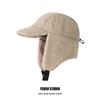Winter Warm Fleece-Lined Earflap Baseball Cap Women - Windproof Snow-Resistant Thickened Cold-Weather Cycling Hat