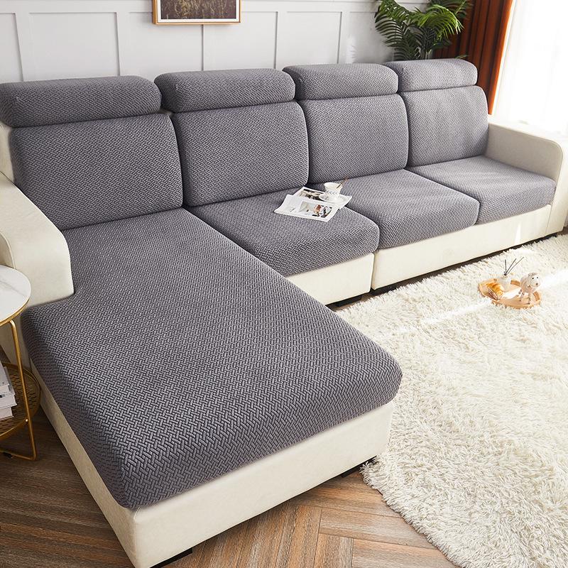 Four Seasons Non-Slip Elastic Sofa Cover - Universal Fit, Modern Design Slipcover