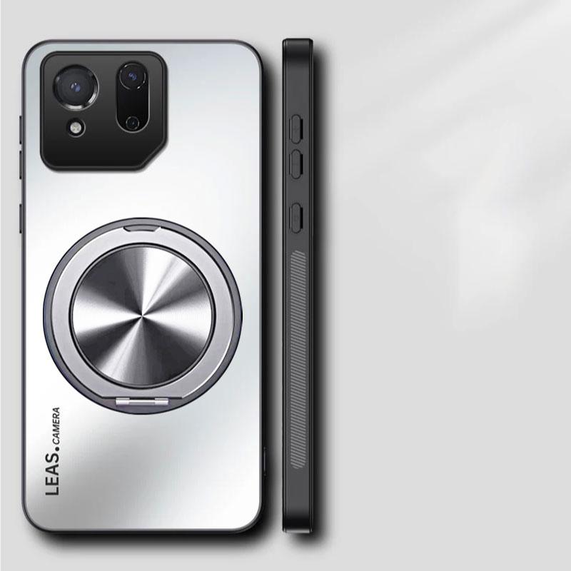Magnetické pouzdro pro Asus Rog Phone 9 Pro Phone 8Pro Rog 7 6 Pro Matný nárazuvzdorný nárazník Stojan Tvrdý kryt pro ROG Phone 9Pro 7Pro