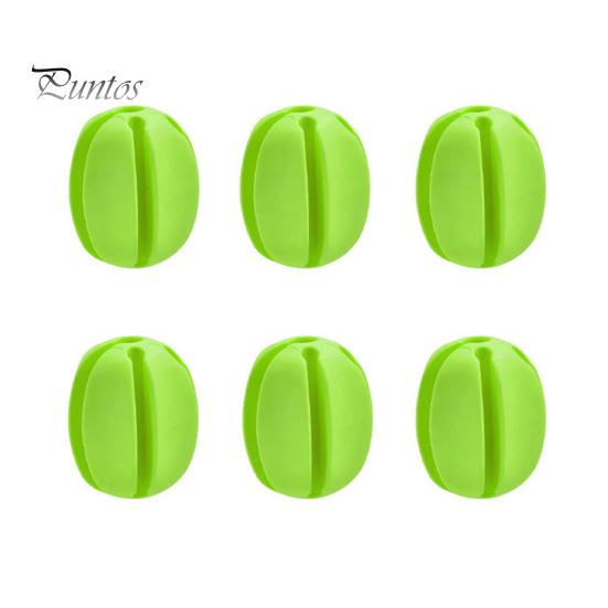 6 stk fiskestang fast ball 4/5/8/9/10 MM 5 hull Ripefri Gjenbrukbar fiskestangbeskytter klips Festeverktøy Fisketilbehør