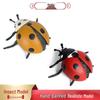 Children's Insect Model Toy: Scarab & Ladybug Plastic Decorative Ornament