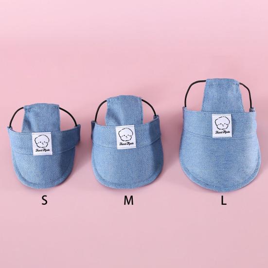 Pet Hat Dog Sun Hat Sunscreen Baseball Cap with Ear Holes for Small Medium Large Dogs Outdoor Sports Cosplay Party Photos