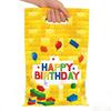 10/50Pcs Building Block Party Supplies Gift Bag Loot Bag Kid Girls Birthday Decorations Kids Gift Party Favors Decoration