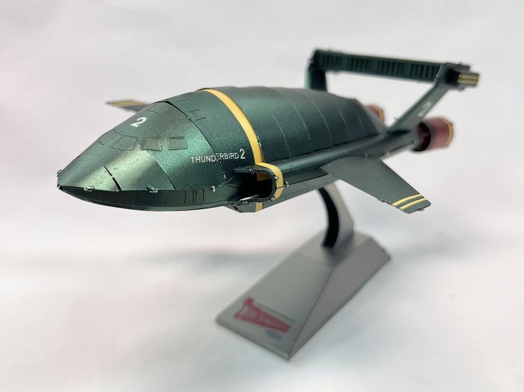Piececool X S14 3D Puzzle THUNDERBIRD 2 Metal 3D Metal Puzzle