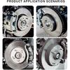 12PCS Stainless Steel Brake Disc Rotor Screws 93600-06014-0H - Universal Fit for Honda, Acura, Hyundai and Kia Models - Stainless Steel Retaining