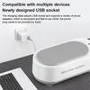Ultrasonic Glasses Denture Cleaner Bath For Multifunctional Watches Contact Lens Teeth Electric Makeup Jewelry Razor Cleaner