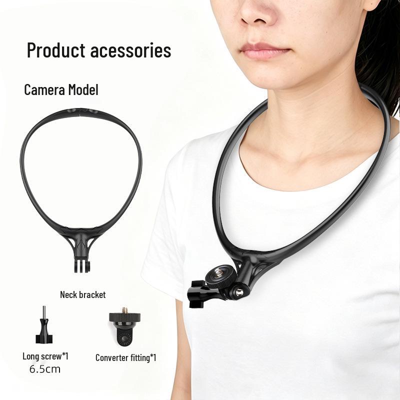 Adjustable Neck & Chest Strap Holder for Mobile Phones - Ideal for Vlogging, Fishing, Cycling, Outdoor Activities & Live Broadcasts