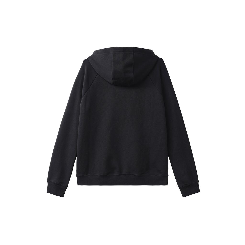 Nike Solid Color Brand Logo Printed Hooded Long Sleeve Sweatshirt Women Sweatshirt Black BV7480-010