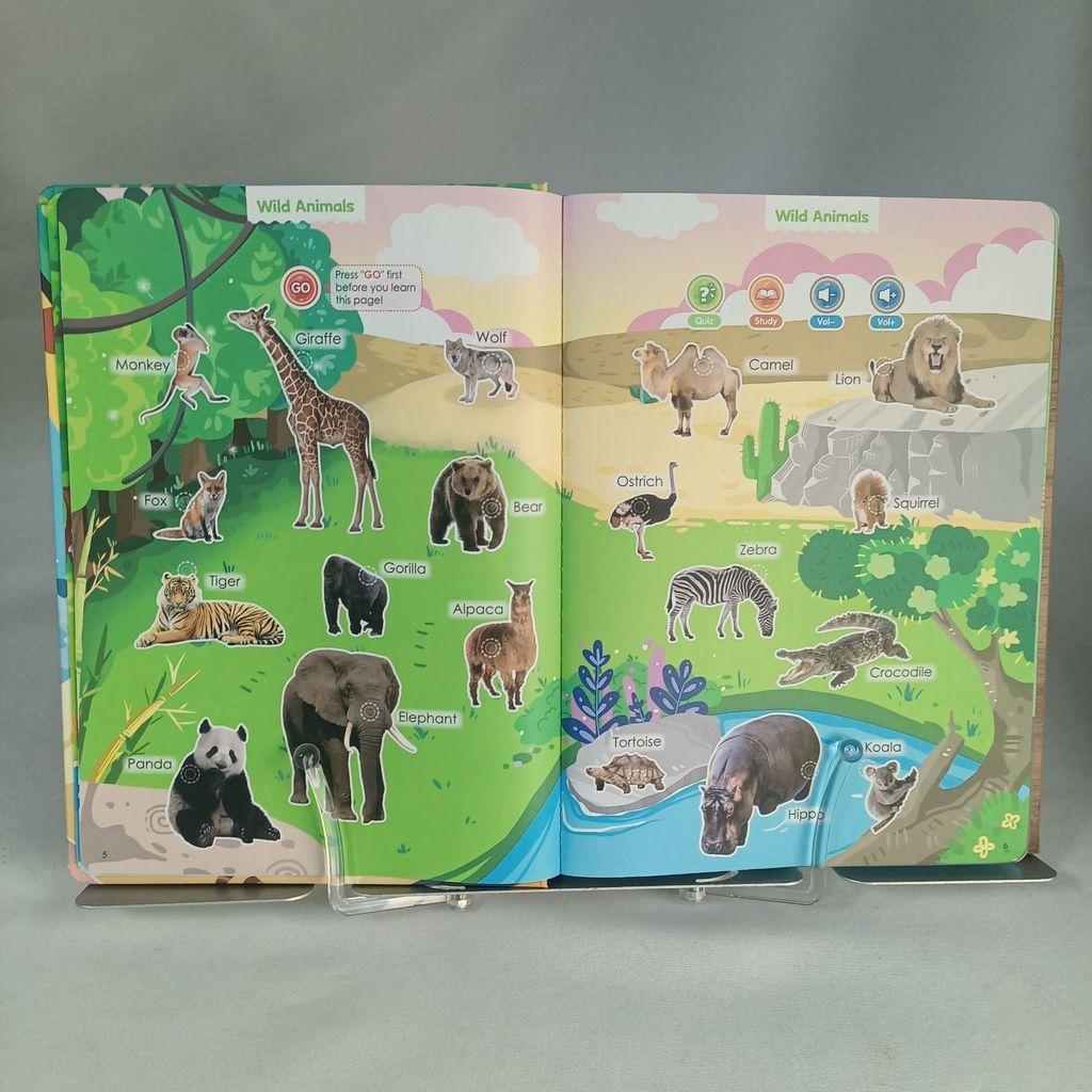 Baby English Learning Book With Sound For Infants Early Education Toy