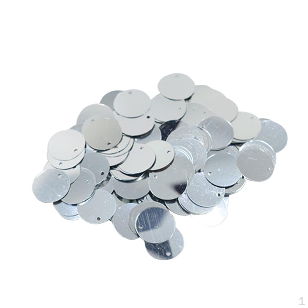 Round PVC Sew On Sequins Paillettes For Garment Dress Decor