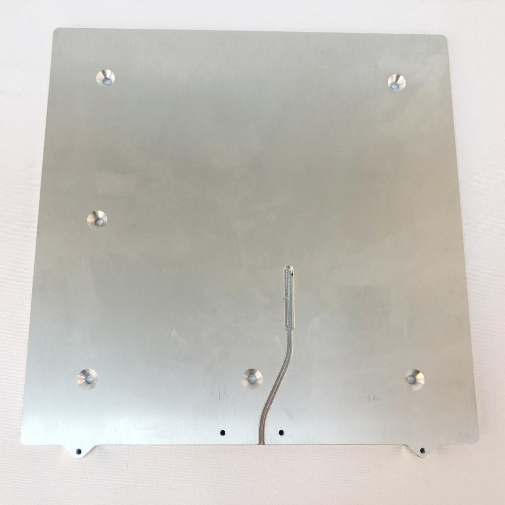 Funssor E3NG_E3_K1_VZ235_aluminum CNC Machined Bed Build Plate 6mm Compatibility: Ender 3 NG, Creality Ender 3, K1, VZ235