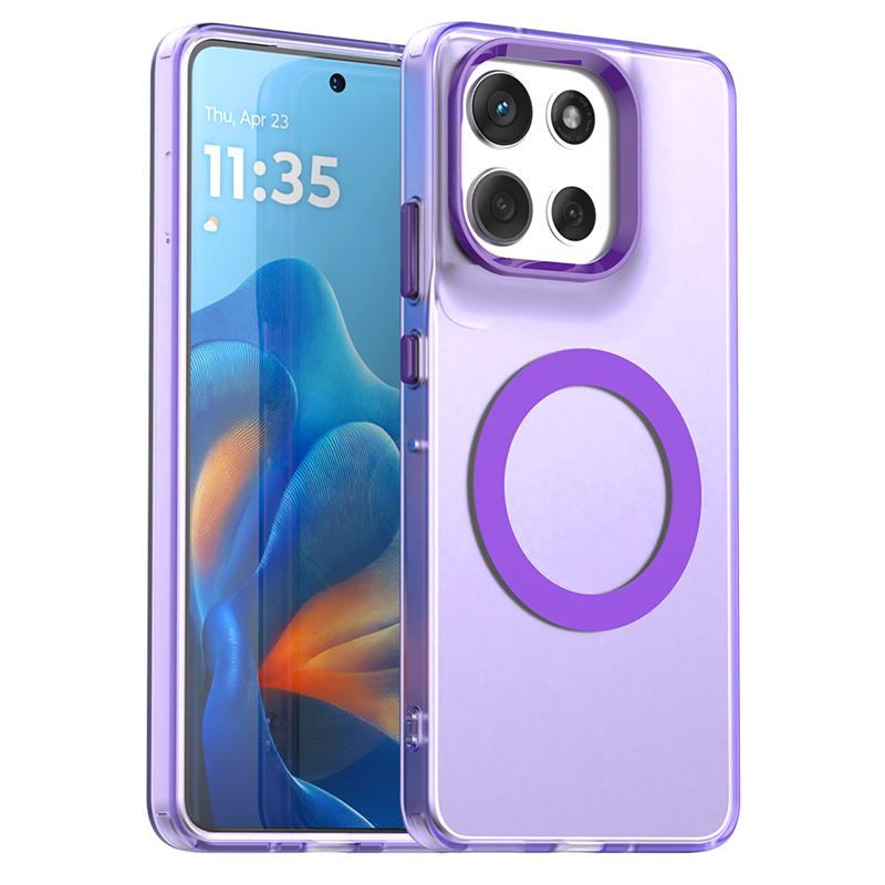 Transparent Case For Motorola Moto G100 Pro Case Moto G100 Pro Magnetic Adsorption Wireless Charge Cover For Moto G100 Pro Case