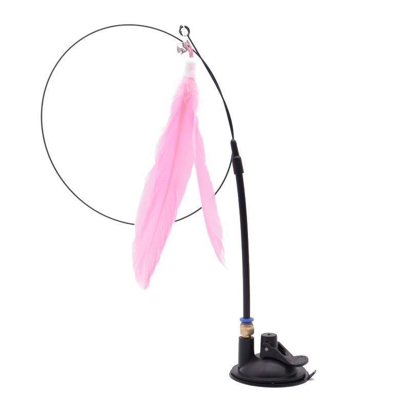 Pet Cat Boredom Toys, Suction Cups, Cat Toys, Long Rods, Self-entertaining Cat Toys, Bell Feather Cat Toys