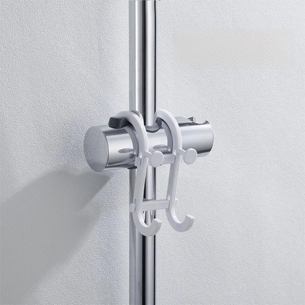 6pcs Multi-Purpose Double S-shape Hooks Plastic Versatile Hooks Bathroom Door Hook  Kitchen