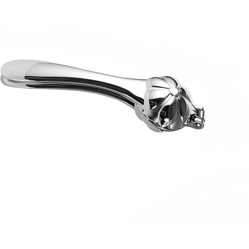 Aluminum Alloy Chestnut Clip Multi-Functional Nut Sheller Cross-Style Chestnut Opener Portable Kitchen Tool for Easy Nut Peeling