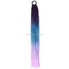 Ponytail With Hair Rubber Bands Long Box Crochet Synthetic Hair Piece Ombre Braiding Hair Extensions Braid