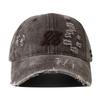 Neue Retro Gewaschene Baumwolle Baseballkappe Unisex Buchstaben Stickerei Kappen Verstellbar Lässig Outdoor Streetwear Sport Väter Kappen