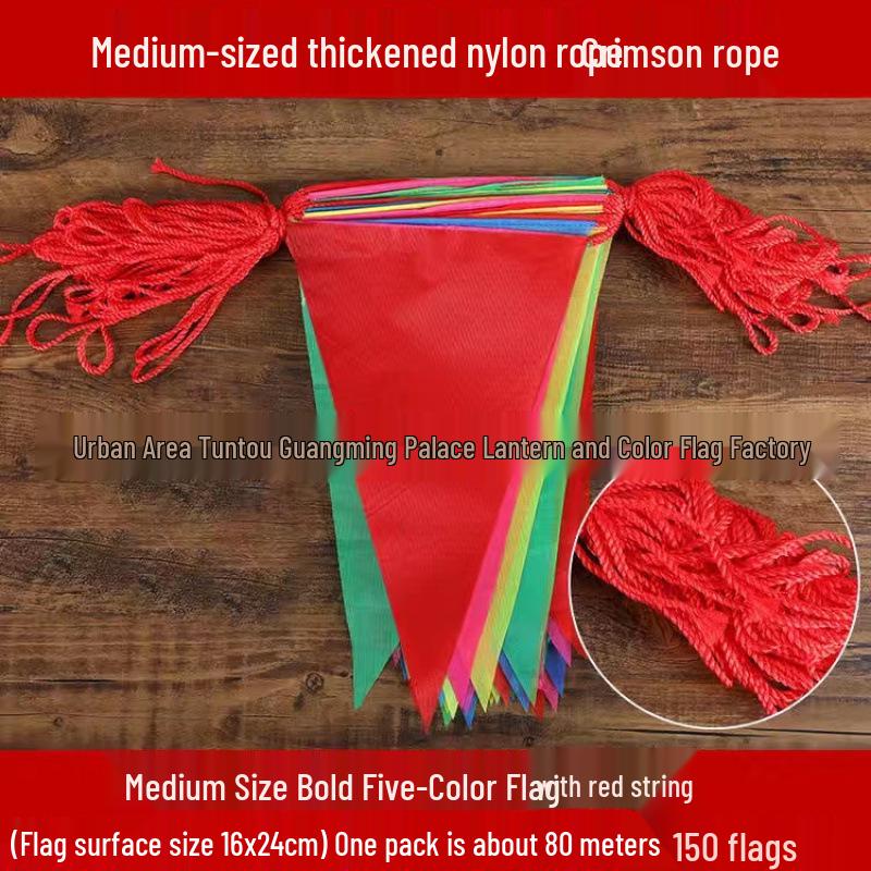 Outdoor Triangle Pennant for Events and Weddings: Ceremony and Venue Decoration Flags