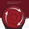 Round Car Cushion 360 Degrees Rotating Geometric Rhombic Shape Portable Rotating Seats Cushion For Elderly Grey