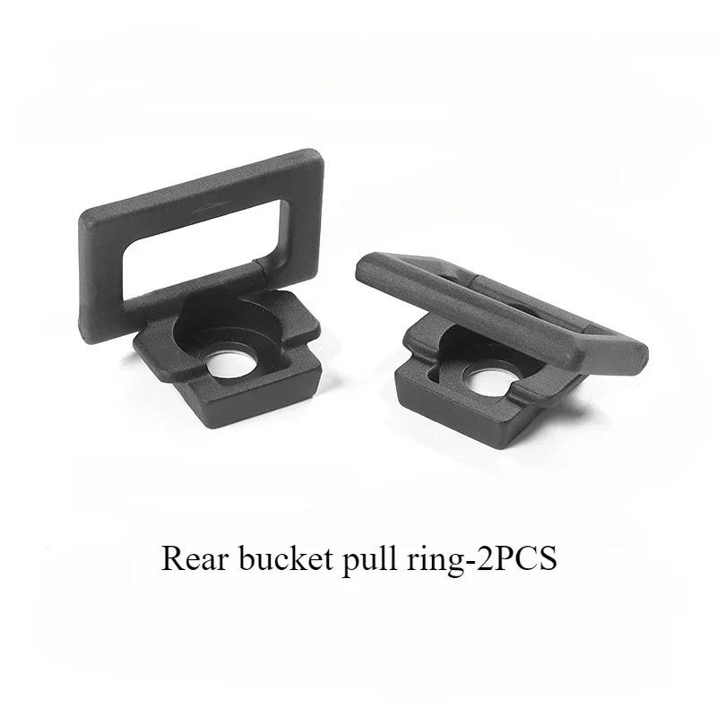 For Tesla Cybertruck 2025 Rear Bucket L-shaped Multifunctional  Energy Track Hook Pair Car Track Equipment Accessories 2PCS New