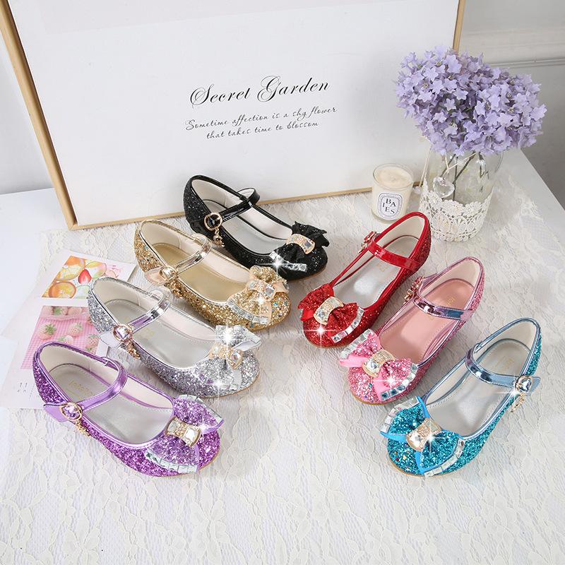 Girl Sequin Shoes Dance Shoes Princess Shoes