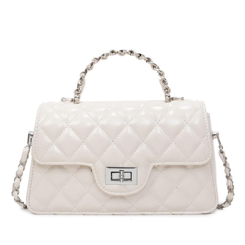 Rhombus Chain Bag Women's Shoulder Messenger Bag Summer New Niche Design Handbag