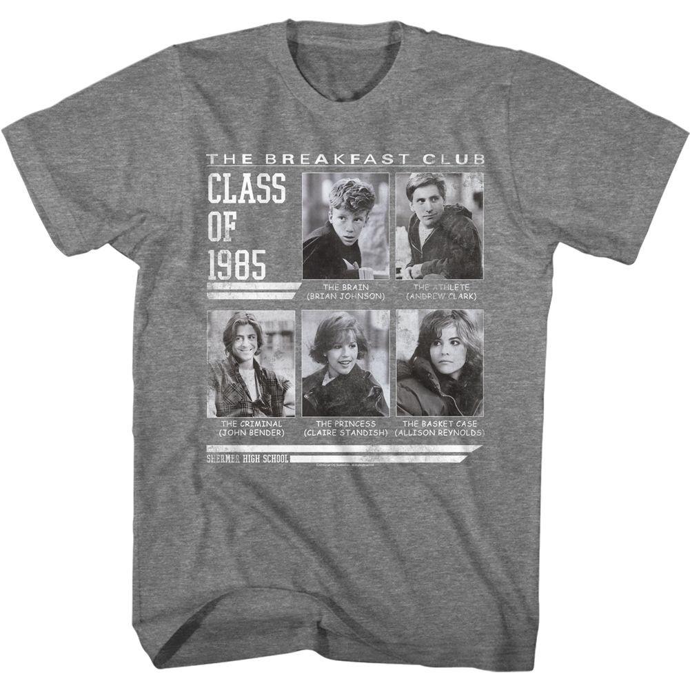 Breakfast Club Class 85 Yearbook Movie Shirt L