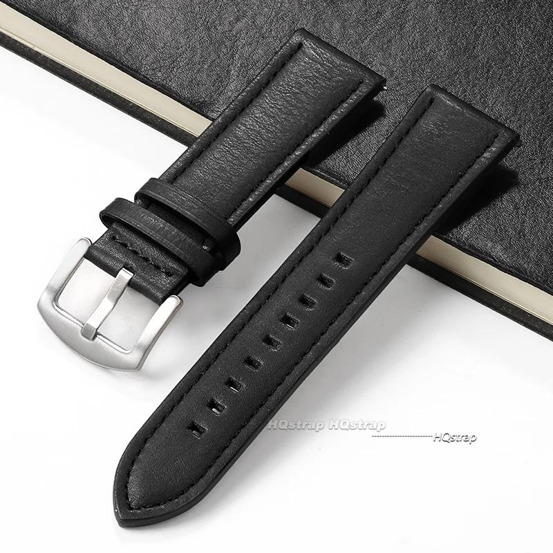 20mm 22mm Vintage Retro Calfskin Leather Watch Band Quick Release Straps Men Women Bracelets Belt Universal Watch Accessories