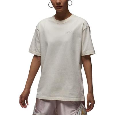 Oversize'owy sweter z literami Wygodny T-shirt z krótkim rękawem Damskie T-shirty IM3353047