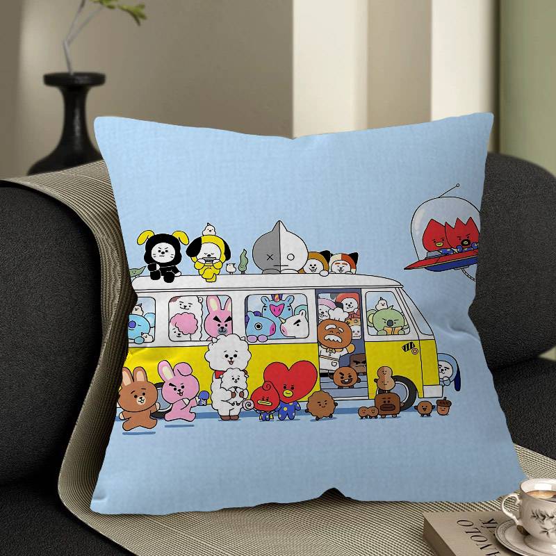 Bt-And-21 Anime Cartoon Pillow Anime Pillow Sofa Bed Head Pillow Cover Cushion Cover 45X45 Cm Fashion