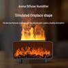 2025 Fireplace Flame Humidifier & Aroma Diffuser with Automatic Spray and Atmosphere Light for Home & Bedroom
