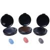 1Pcs New 5.8cm Stamp Pad Waterproof Portable Fingerprint Ink Pad Black/Red/Blue Mini Thumbprint Ink Pad Identification Security