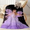 Love And Music Festival Flannel Blanket-Soft and Suitable for Sofas,Beds,Offices,Travel,All Seasons,Great Gift for Holidays and Birthdays.
