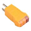 Yellow Outlet Tester Plastic Receptacle Tester Durable Plug Security Test