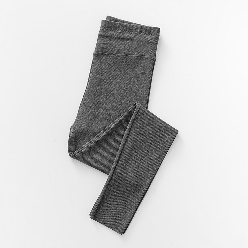 Frauen Hohe Taille Casual Hosen Einfarbig Fleece Thermo-Leggings Winter Lange Fleece Hose Plüsch Laufen