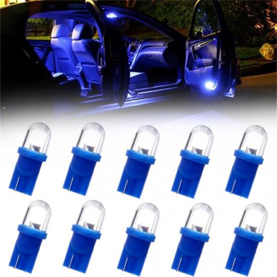 Cciyu 10pcs T10 194 168 2825 Wedge SMD Led Bulbs Instrument Cluster Light Panel Gauge Lamp Blue