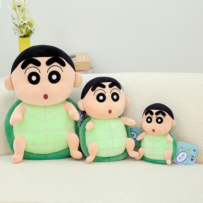 

Новая плюшевая кукла Сяосинь превратилась в плюшевую игрушку-черепаху, подушку для сна, детский подарок на день рождения 22cm