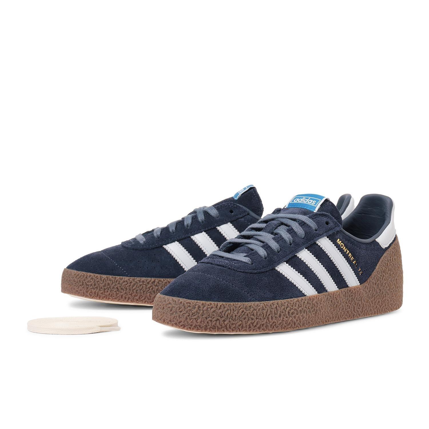 JR8372 adidas MONTREAL 76 SHANAV/HALBLU GUM5 (Men s) 10