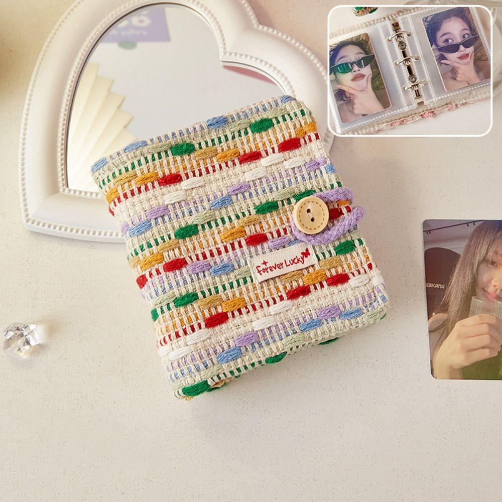 3 inch Photocard Holder Binder Cards Collect Book Cute Picture Protector  Stamp