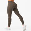 Hoch taillierte, dehnbare Yoga-Hose mit Po-Lifting, Bauchkontrolle und V-förmigem Bund