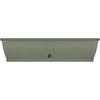 Planter Pot - GARDEN ID Terraflor - Verdigris 80 Cm - Durability - Water Reservoir - Recycled & 100% Recyclable - Volume for Plants.
