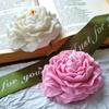 Convenient Healthy DIY Flowers Candle 3D Homemade Soap Mold Candle Mold Silicone Mould Peony Mould