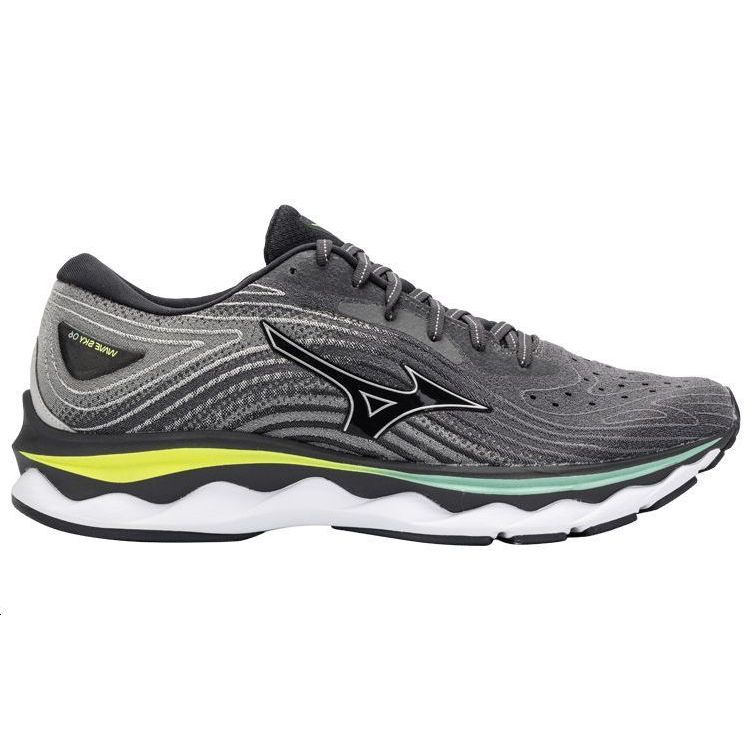 Mizuno Wave Sky 6 Iron Gate Soleil Men Sneakers Grey Nimbus-Cloud J1GC220204
