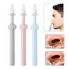 3Pcs Silicone Nasal Cleaning Stick Sterile Multifunctional Nose Cleaning Stick Spiral Head Nasal Wash Brush For Children Adults