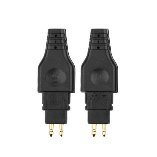 2Pcs Replacement Mini Earphone Cable Pin Audio Plug for HD580 HD600 HD650 HD25