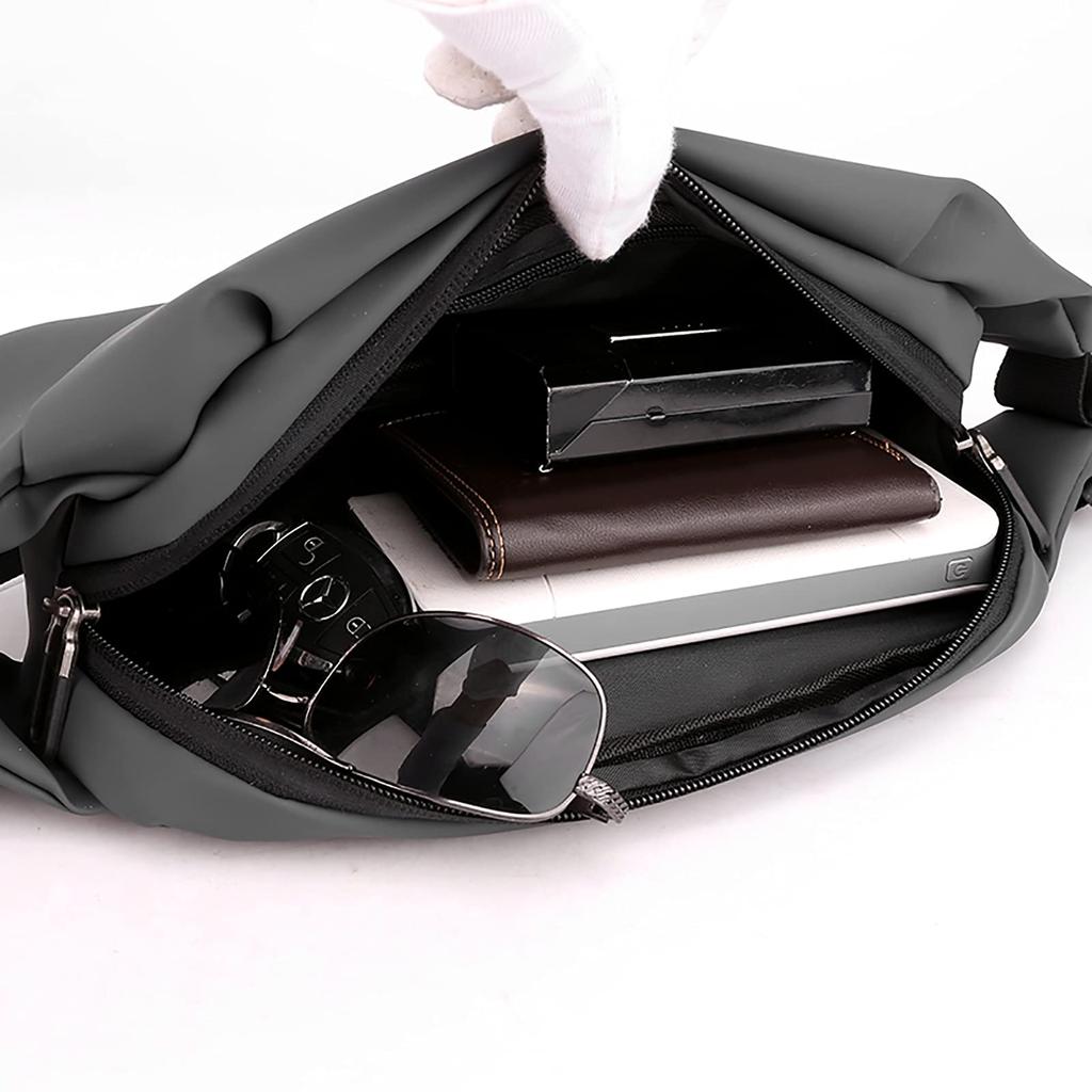 waist bag for men and perfect for and and Large-capacity, multi-functional bag/body women, cycling, hiking, commuting, more. Minimalist, lightweight,