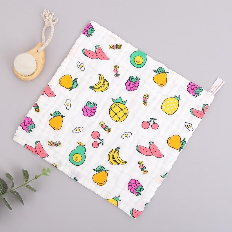 Infant & Child 100% Cotton 6-Layer High-Density Gauze Towel