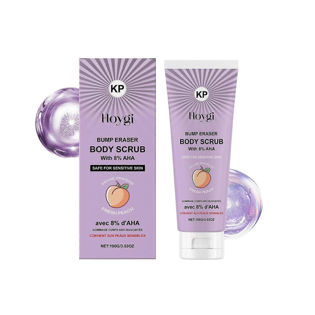 Peach Flavor Body Scrub nourishes, softness, firmness, moisturizing, moisturizing, exfoliating, body cleansing
