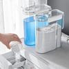Portable Airtight Laundry Detergent Dispenser Powder Storage Box Clear Washing Powder Liquid Container with Lids Jar