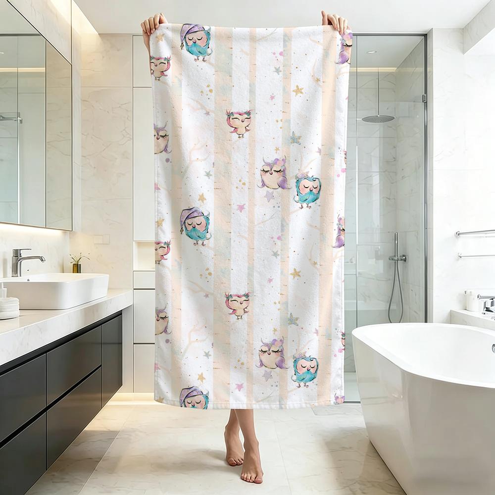 Wise-OwlS Towel Five-Star Hotel Quality Eco-Friendly Ultra Soft Thick Towels & Beach Towels